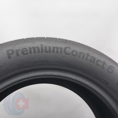 6. Opony 205/55 R16 2x CONTINENTAL 91V PremiumContact 6 Letnie 2022 6,5mm