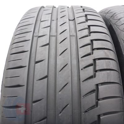 2. Opony 225/55 R17 2x CONTINENTAL 97W PremiumContact 6 RFT BMW Letnie 2025 6mm