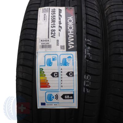 2. 4 x YOKOHAMA 185/55 R15 82V BluEarth-Es ES32 Lato 2020 Jak Nowe