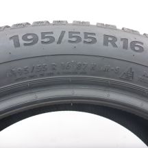 6. Opony 195/55 R16 2x CONTINENTAL 87H WinterContact TS 860 Zimowe 2020 8,2-7,8mm