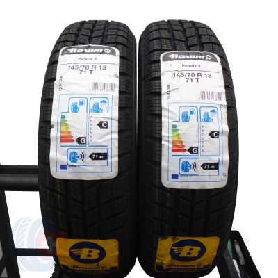 4. Opony 4x BARUM 145/70 R13 71T Polaris 3 Zimowe 2017 Jak Nowe Nieużywane 
