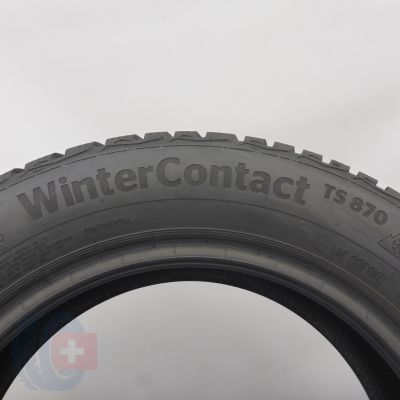 5. Opony 185/60 R15 2x CONTINENTAL 84T WinterContact TS870 Zimowe 2022 8.2-8mm