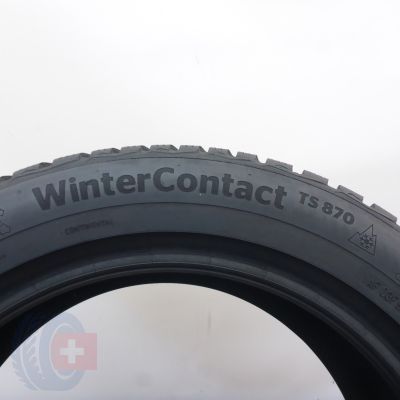 4. Opona 225/50 R17 1x CONTINENTAL 98V XL WinterContact TS 870 Zimowa 2023 8mm