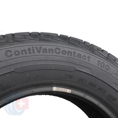 7. 4 x CONTINENTAL 195/70 R15C 104/102R ContiVanContact 100 Lato 2018 6,8-8mm