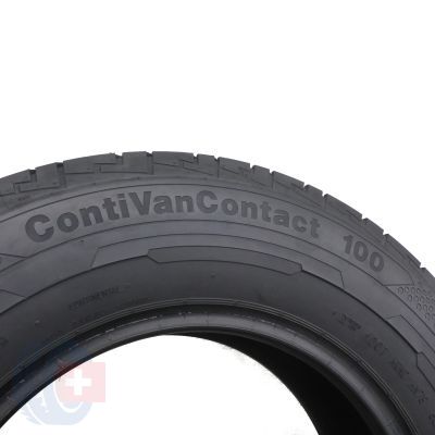 7. 4 x CONTINENTAL 185/80 R14C 102/100Q ContiVanContact 100 Lato  2016 8-8,8mm
