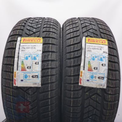 4. Opony 225/40 R19 4x PIRELLI 93V XL WinterSottozero 3 A0 Zimowe 2020 