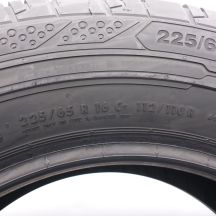 6. Opony 225/65 R16C 2x CONTINENTAL 112/110R ContiVanContact 200 Letnie 2022 7,8-8,2mm