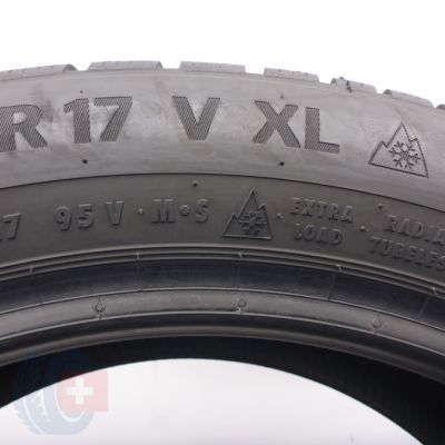 2. Opony 205/55 R17 2x CONTINENTAL 95V XL WinterContact TS870P Zimowe 2022 7,8mm