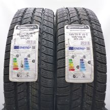 4. Opony 195/70 R15C 4x CONTINENTAL 104/102R VanContact Winter Zimowe 2022  