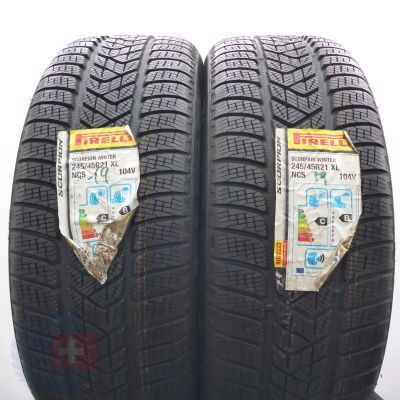 5. Opony 245/45 R21 4x PIRELLI 104V Scorpion Winter PNCS Zimowe 2019 