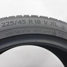 5. Opony 225/45 R18 4x CONTINENTAL 95V XL WinterContact TS870P Zimowe 2021, 2022 7-7,5mm