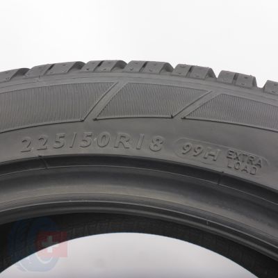 6. Opony 225/50 R18 2x DUNLOP 99H XL SP Winter Sport 3D Zimowe 2022 8mm