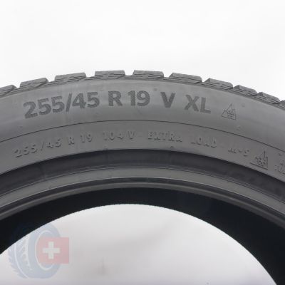 6. Opony 255/45 R19 2x CONTINENTAL 104V XL WinterContact TS 860 S Zimowe 2023 6,2mm