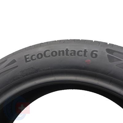 6. Opony 215/50 R18 4x CONTINENTAL 96V XL EcoContact 6 Letnie 2022 Nieużywane Jak nowe 