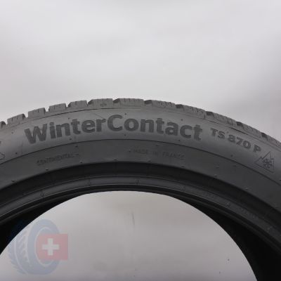 6. Opony 245/45 R18 4x CONTINENTAL 100V XL WinterContact TS870 P Zimowe 2023 7,5-8,5mm