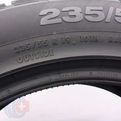 6. Opony 235/55 R19 2x CONTINENTAL 101H CrossContact Winter A0 Zimowe 2022 7,2-7,7mm  