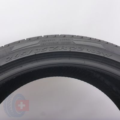 6. Opona 265/35 ZR22 1x PIRELLI 102W XL Scorpion Zero Letnia 2015 Nieużywana 