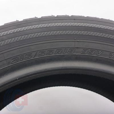 7. Opony 215/55 R18 2x YOKOHAMA 99V XL BluEarth Winter V906 Zimowe 2024 7,2-7,5mm
