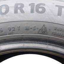 2. Opona 205/60 R16 1x CONTINENTAL 92T WinterContact TS870 zimowa 7,2mm 2021 Jak Nowa