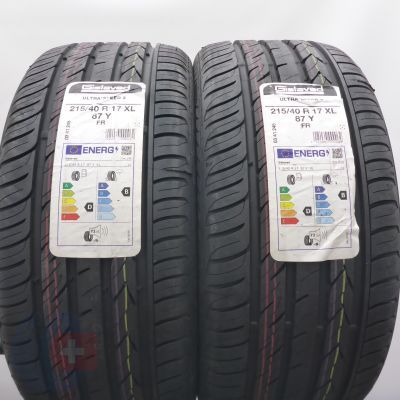3. Opony 215/40 R17 4x GISLAVED 87Y XL UltraSpeed 2 Letnie 2022 