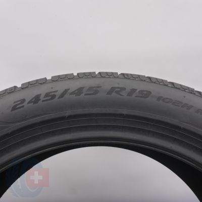 5. Opony 245/45 R19 2x PIRELLI 102H XL BMW MO PZero Winter Zimowe 2023 6mm