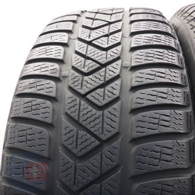 3. Opony 225/45 R18 2x PIRELLI 95V XL Sottozero 3 Winter Zimowe 2018, 2021 5,7-6mm