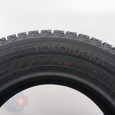 5. Opony 155/70 R12 4x YOKOHAMA 73Q Ice Guard ic50 Zimowe 2014