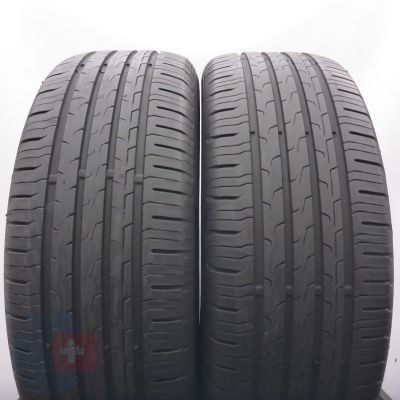 Opony 215/55 R17 2x CONTINENTAL 94V EcoContact 6 Letnie 2022, 2023 6-6,2mm