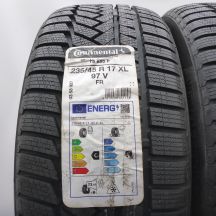 2. Opony 235/45 R17 2x CONTINENTAL 97V XL WinterContact TS 850 P Zimowe 2022