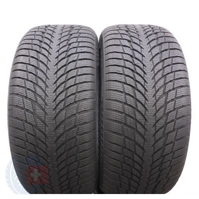 Opony 245/45 R18 2x NOKIAN 100V XL WR Snowproof P zimowe 7,8mm 2023 Jak Nowe