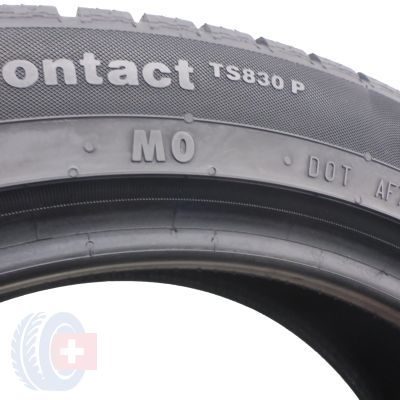 6. 2 x CONTINENTAL 205/50 R17 93H XL ContiWinterContact TS 830 P M0  Zima 6.8-7.2mm 