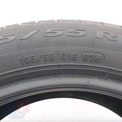 4. Opony 195/55 R16 2x PIRELLI 87H Cinturato P1 Verde Letnie 2019 7,2-7,4mm