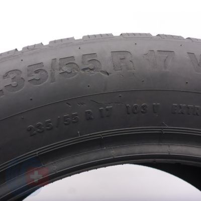 8. Opony 235/55 R17 4x CONTINENTAL 103V XL WinterContact TS 850 P Zimowe 2018 6,8-7,5mm