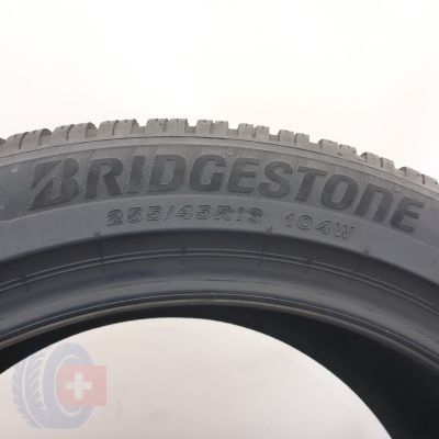 5. Opony 255/45 R19 4x BRIDGESTONE 104W XL Blizzak LM005 Zimowe 2024 6,8-6,2mm