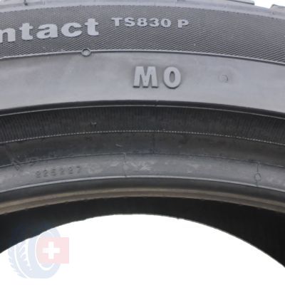 6. 2 x CONTINENTAL 265 /35 R19 98V XL ContiWinterContact TS 830 P M0 Zima 5.8-6mm 