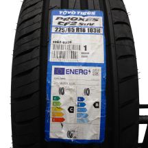 2. 2 x TOYO 225/65 R18 103H Proxes CF2 SUV Lato 2021 Jak Nowe Nieużywane