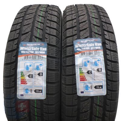 4. 4 x NORDEXX 195/75 R16C 107/105R WinterSafe Van LT Zima 2020 Jak Nowe