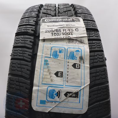 Opona 205/65 R15C 1x CONTINENTAL 102/100T VanContact Winter Zimowa 2019 Nieużywana Jak Nowa