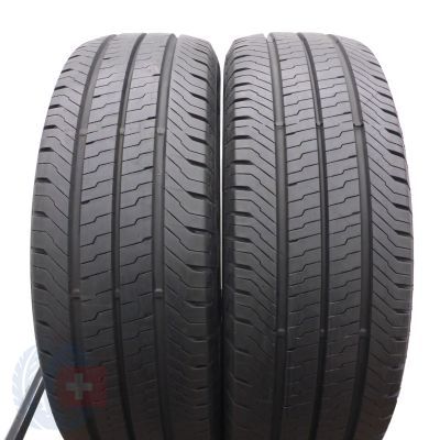 4. 4 x CONTINENTAL 215/60 R17C 109/107T VanContact Eco Lato 2019, 2021 Jak Nowe 7,7-8mm