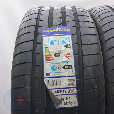 2. Opony 245/40 R19 2x GOODYEAR 98Y XL Eagle F1 Asymmetric 3 Letnie 2016  