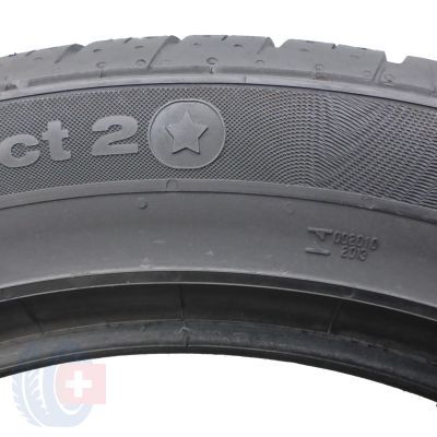 8. 2 x CONTINENTAL 205/55 R17 91V ContiPremiumContact 2 BMW Lato 2017 7mm