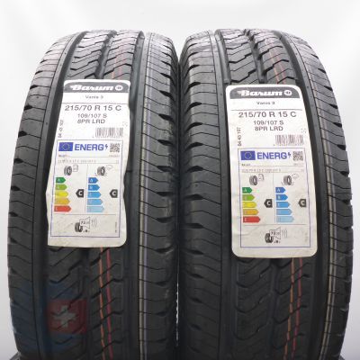 4. Opony 215/70 R15C 4x BARUM 109/107S Vanis 3 Letnie 2023
