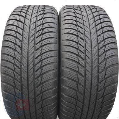 Opony 215/55 R17 2x BRIDGESTONE 94V AO Blizzak Lm001 Zimowe 2017 8mm