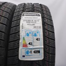 2. Opony 215/60 R16C 2x CONTINENTAL 103/101T VanContact Winter Zimowe 2019/20 
