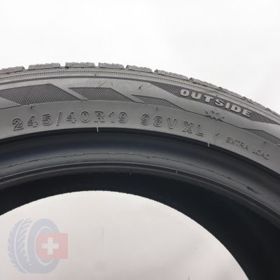 9. Opony 245/40 R19 4x ZEETEX 98V XL WH100 Zimowe 2024 7,5-7,2mm