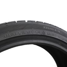 6. 2 x CONTINENTAL 235/40 R19 92V ContiWinterContact TS 830 P N0 Zima 6mm