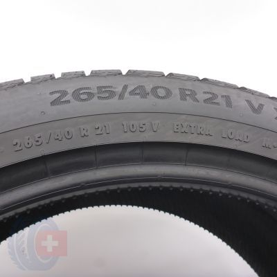 5. Opona 265/40 R21 1x CONTINENTAL 105V XL WinterContact TS860S Silent M01 Zimowa 7,8mm  