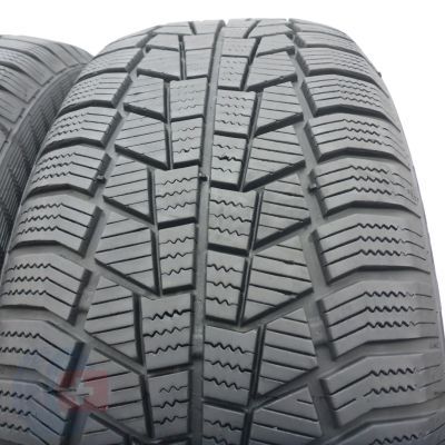 4. Opony 215/55 R17 2x GISLAVED 98V XL EuroFrost6 Zimowe 2022, 2023 Jak Nowe 7-7,2mm