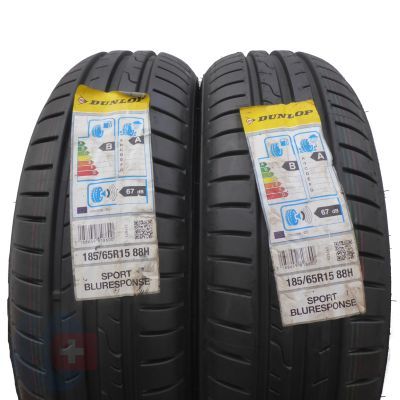 2 x DUNLOP 185/65 R15 88H Sport Bluresponse Lato 2016 