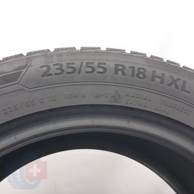 6. Opony 235/55 R18 2x BARUM 104H XL Polaris 5 Zimowe 2023 8mm